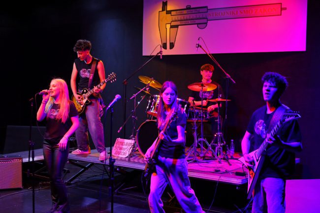 Ptujski “strojniki” so uspešno predstavili band Šubler