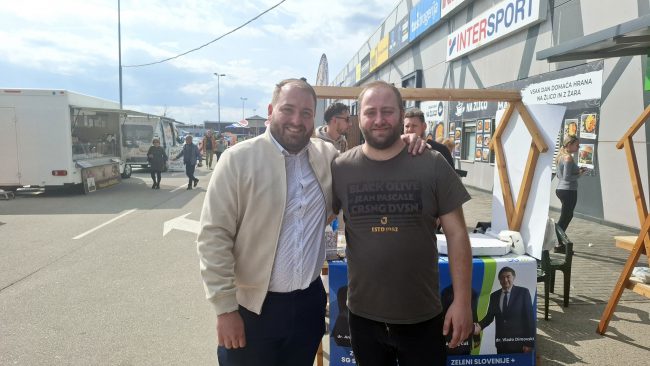 Predstavitev skupne liste Zeleni Slovenije + Stranka generacij