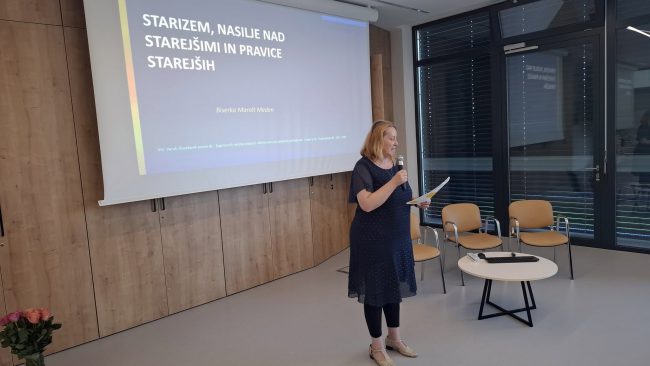 V Domu upokojencev Ptuj, enota Žabjak, o pomembnosti zaščite starejših