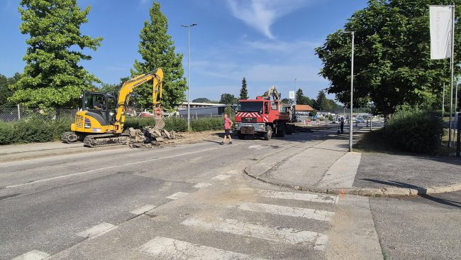 Začetek del na Volkmerjevi cesti