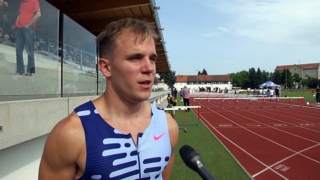 Uspešen sprinter Anej Čurin Prapotnik