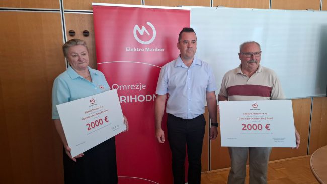 Elektro Maribor z donacijama podpira organizaciji, ki spreminjata življenja na bolje