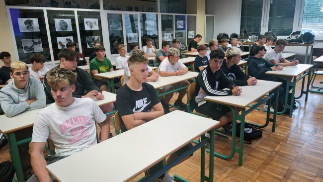 Prvi šolski dan na ptujskih srednjih šolah