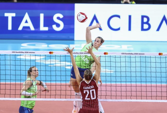 Slovenske odbojkarice dvanajste v Evropi