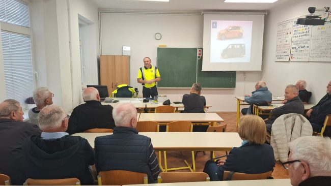 Usposabljanje starejših voznikov motornih vozil