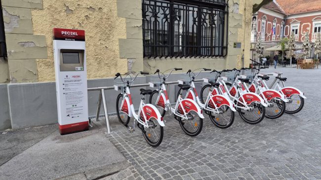 Prenovljen in razširjen sistem javnih koles Pecikl